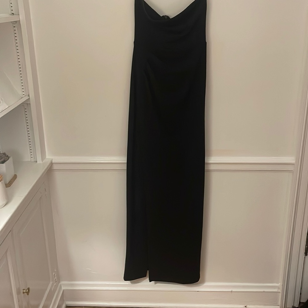 Size small all black lulu full length dress